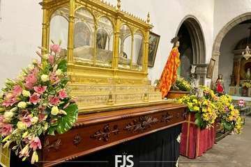 Preparación de los pasos de la Semana Santa de San Juan/Francisco Javier Santana.